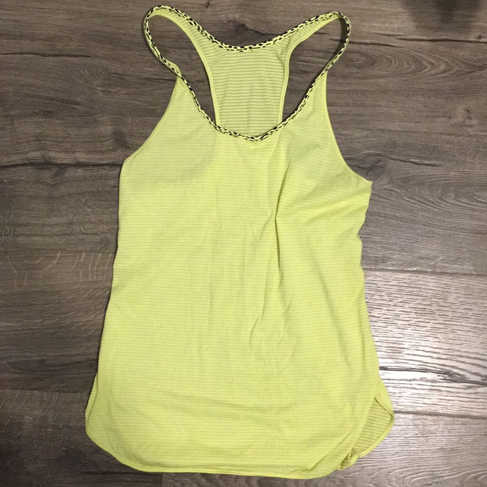 Yellow Lululemon Tank